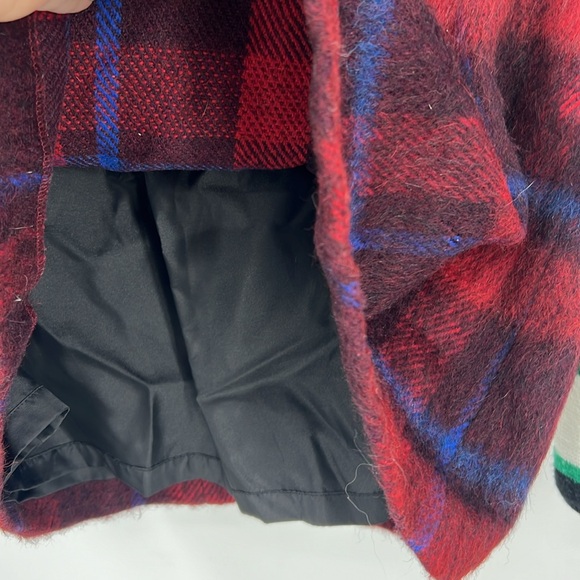 Mark O’polo Wool blend made in  Italy plaid mini skirt 36/small - Picture 6 of 9